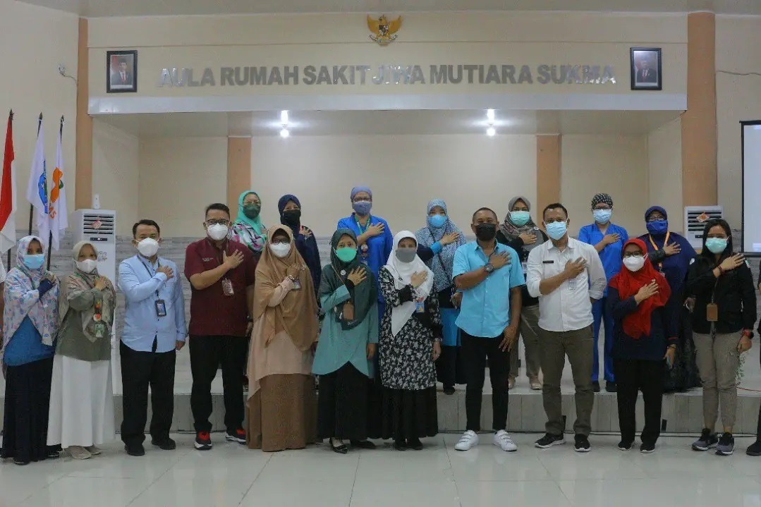 DIREKTUR RSJMS MENERIMA KUNJUNGAN PIMPINAN TATA KELOLA RUMAH SAKIT DI LINGKUP PROVINSI NTB